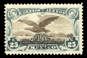 Mexico #C48 Cat$50, 1932 40c on 25c, hinged