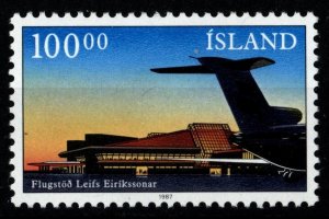 ICELAND SG693 1987 KEFLAVIK AIRPORT MNH (p)