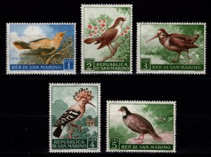 San Marino 1960 Birds, Part set [Unused]