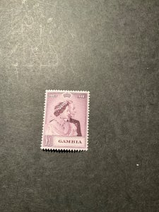 Stamps Gambia Scott# 147 hinged