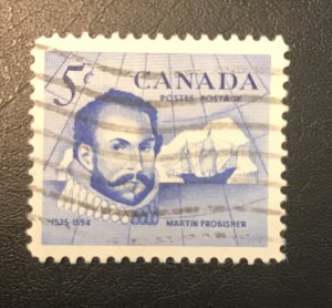 Canada # 412 Used