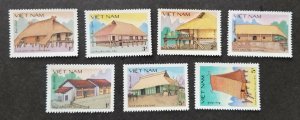 *FREE SHIP Vietnam Traditional Houses 1986 Architecture Housing Art (stamp) MNH