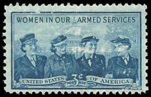 PCBstamps   US #1013 3c Service Women, MNH, (14)