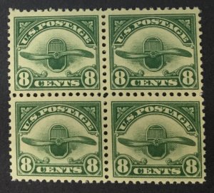 MOMEN: US STAMPS #C4 BLOCK MINT OG NH VF LOT #76343*