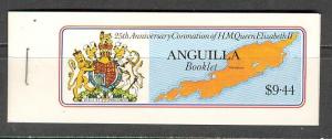 ANGUILLA Sc# 315 - 318 MNH FVF BKLT COMPL Vert Selvage QEII