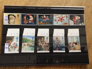 GB  Enid Blyton and Christmas mint never hinged stamps A11853