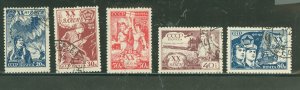 Russia #693-697 Used Single (Complete Set)