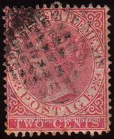 Straits Settlements SG#63a Used - 1882 2c.  - Queens