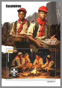GUINEA-BISSAU 2023 MNH IMPERF. Scouts S/S #631b1