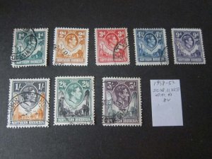 Northern Rhodesia 1938 28-43 selected FU