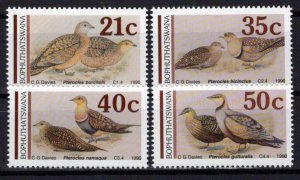 South Africa Bophuthatswana 244-247 MNH Birds Nature Animals ZAYIX 0424S0123M