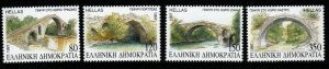 GREECE SG2030/3 1997 MACEDONIAN BRIDGES MNH