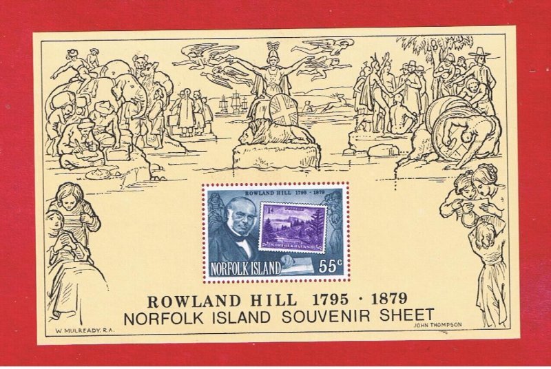 Norfolk Island #248a  MNH OG   Hill  SS  Free S/H
