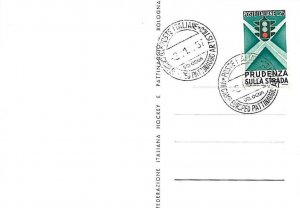 10831 - ITALY - POSTAL HISTORY - 1956 - SPORT - HOCKEY-