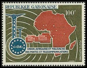 Gabon C58 Mint VF NH