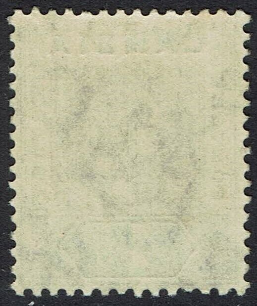 GAMBIA 1904 KEVII 4D WMK MULTI CROWN CA  