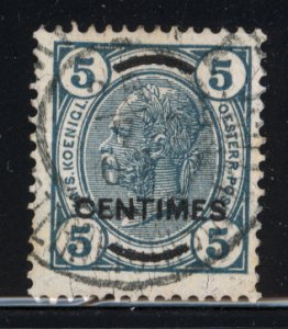 Austria Crete 1905 Scott #8a used (no varnish bars)