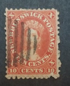 NEW BRUNSWICK Canada Scott 9 Used Stamp T5602