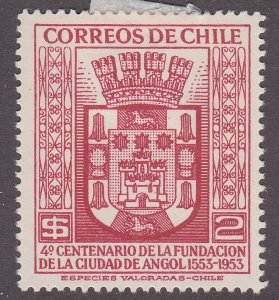 Chile 281 Arms of Angol 1954