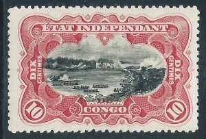 Belgian Congo, Sc #19, 10c MH