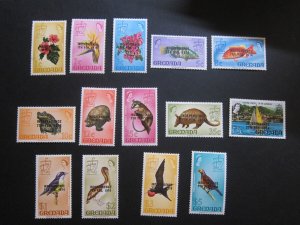 Grenada 1974 Sc 528-541 Bird set MH