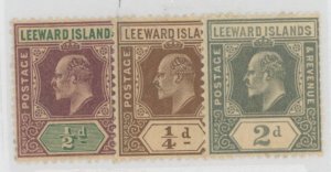 Leeward Islands #20/42/42 Unused  (King)