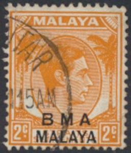 Straits Settlements  OPT BMA Malaya  SC# 257   Used  see details & scans