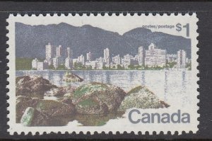 Canada 600 $1 Vancouver mnh