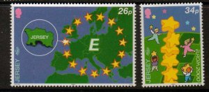 JERSEY SG934/5 2000 EUROPA MNH