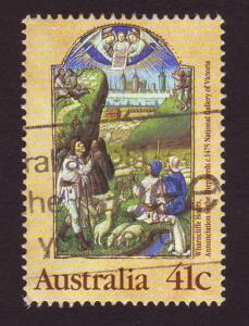 Australia 1989 Sc#1160, SG#1226 41c Shepherds - Christmas USED.