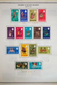 Gilbert & Ellice Rather Complete 1960 - 1970's Stamp Collection