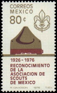 Mexico #1147, Complete Set, 1976, Scouts, Never Hinged