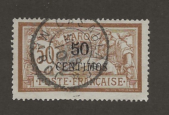 French Morocco 20 Used