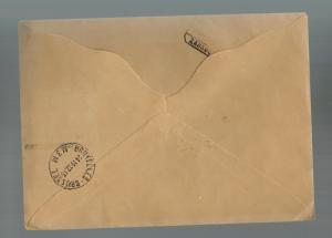 1937 Epila Spain Airmail Censored cover to Belgium Pro Rodana Souvenir Sheet