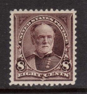 USA #257 VF Mint **With Certificate**