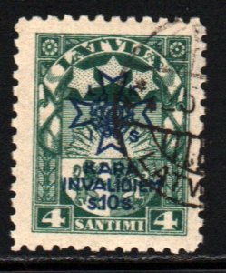 Latvia #B23     used
