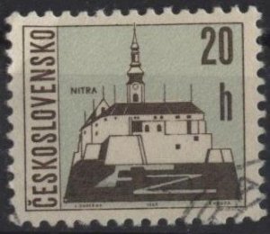 Czechoslovakia 1347 (used cto) 20h view of Nitra (1965)