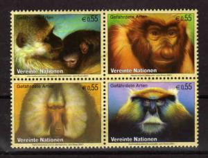 United Nations Vienna - endangered species, MNH, Mi 485-488