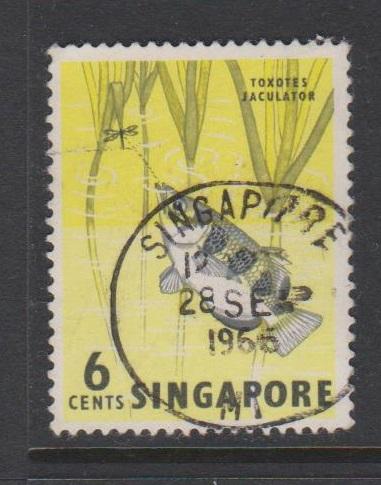 Singapore Sc#56 Used