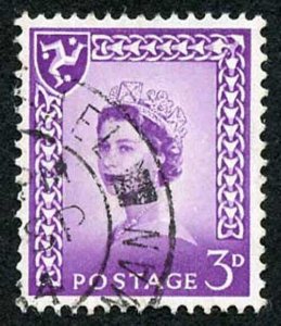 IOM SG2a 3d Deep Lilac on Chalky Paper Fine used cat from 6.50 pounds