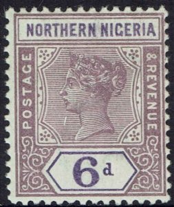 NORTHERN NIGERIA 1900 QV 6D 