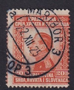 Yugoslavia   #37  used 1924  King Alexander  20d