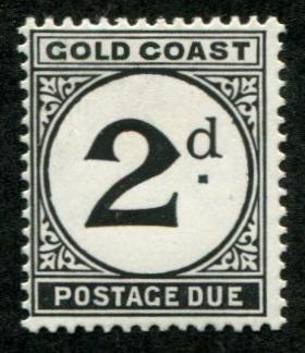 Gold Coast SC# J5 SG# D5 Postage Due MNH