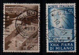 Italy Scott 572-3 Used [TG628]