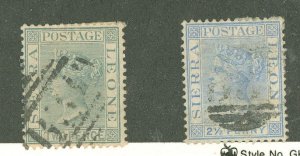 Sierra Leone #26-27 Used Single (Queen)