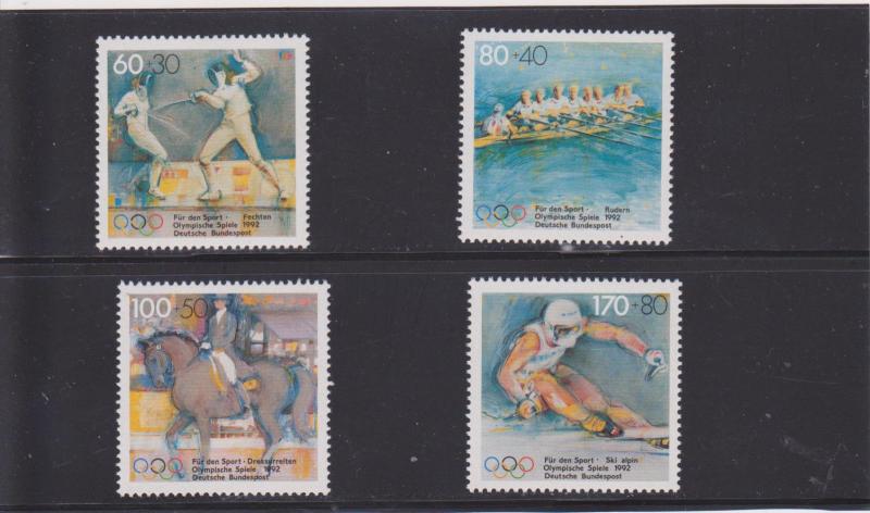 Germany B724-727 MNH