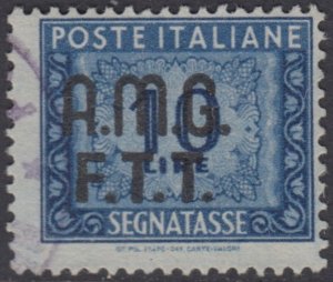 Italy Trieste A (AMG-FTT) - Segnatasse Sassone n.12 used