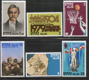 Greece # 1295-1300, Mint Never Hinge.