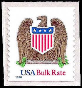 # 2907 MINT NEVER HINGED EAGLE AND SHIELD