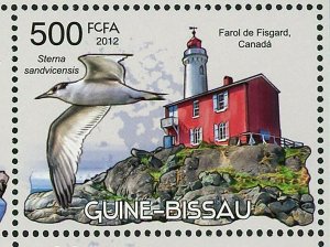 Lighthouses & Birds Stamps Breatwater EUA Larus Audouinii S/S MNH #5852-5855